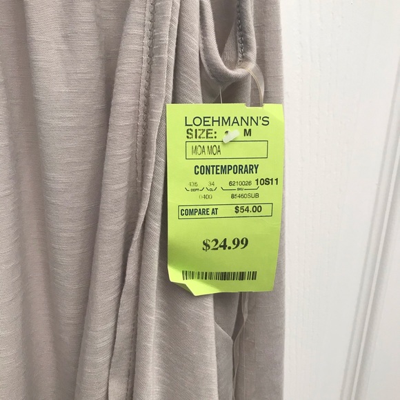 Gray Cardigan Vest - Picture 2 of 5